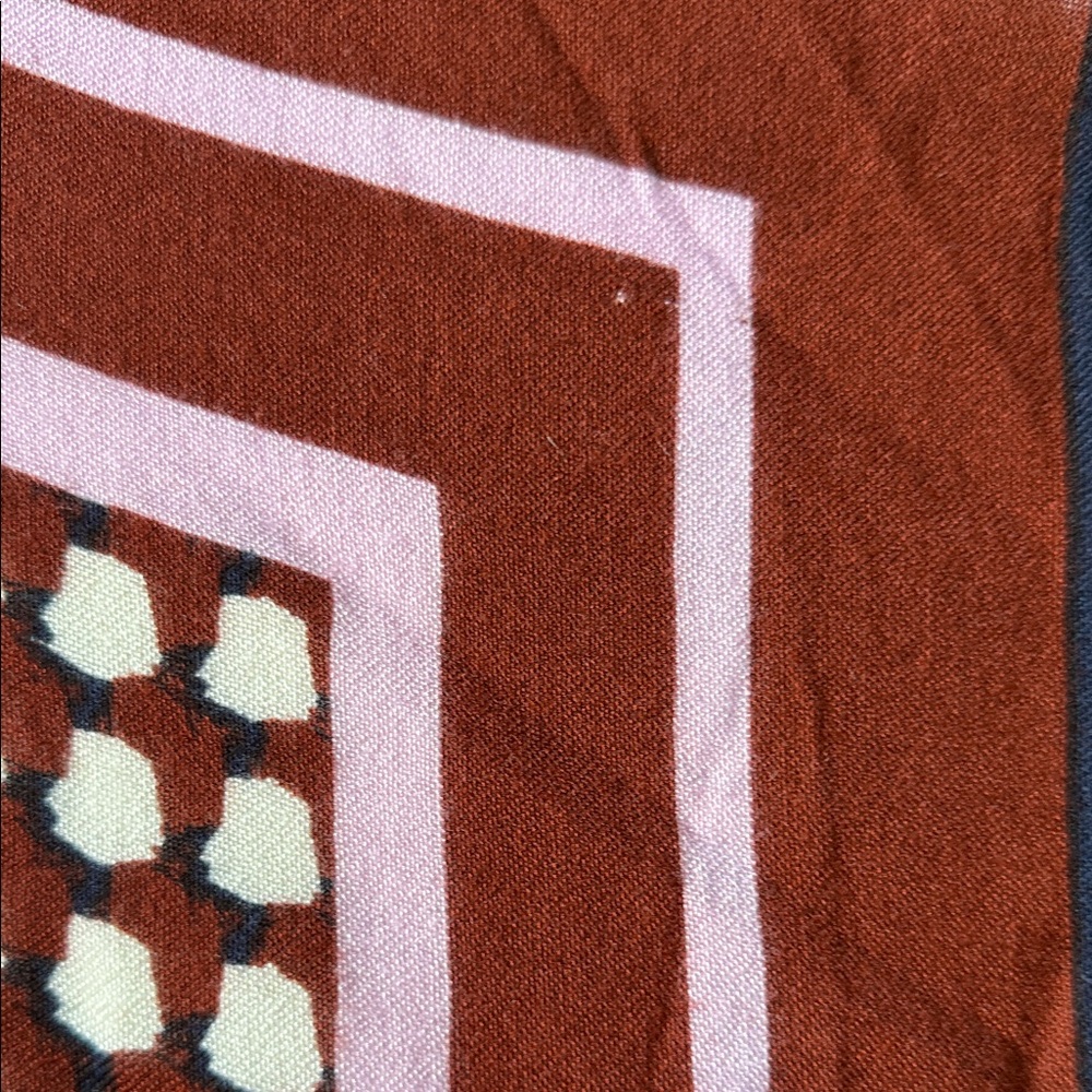 J Crew Geometric Patterned Scarf - Picture 4 of 8
